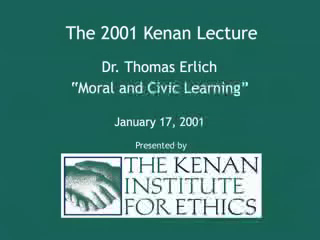 Moral and Civic Learning