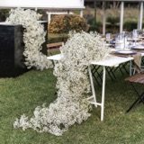 Reception Tablescapes the right vase or vase-less table floral design for your wedding day!