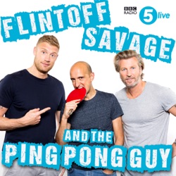Flintoff, Savage and the Ping Pong Guy