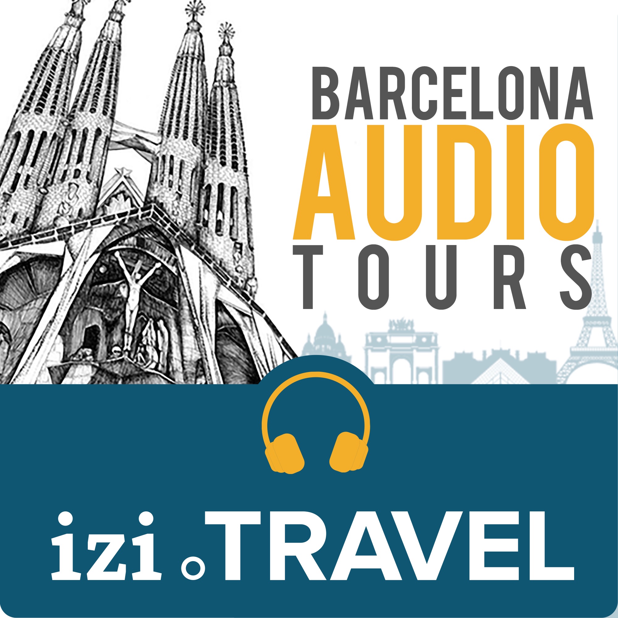 Un dia en Barcelona аудио. PNG Audioguide Travel.