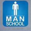 Man School w/ Caleb Bacon artwork
