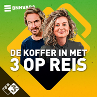 De koffer in met 3 op Reis