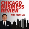 Chicago Business Review with Young Lee artwork