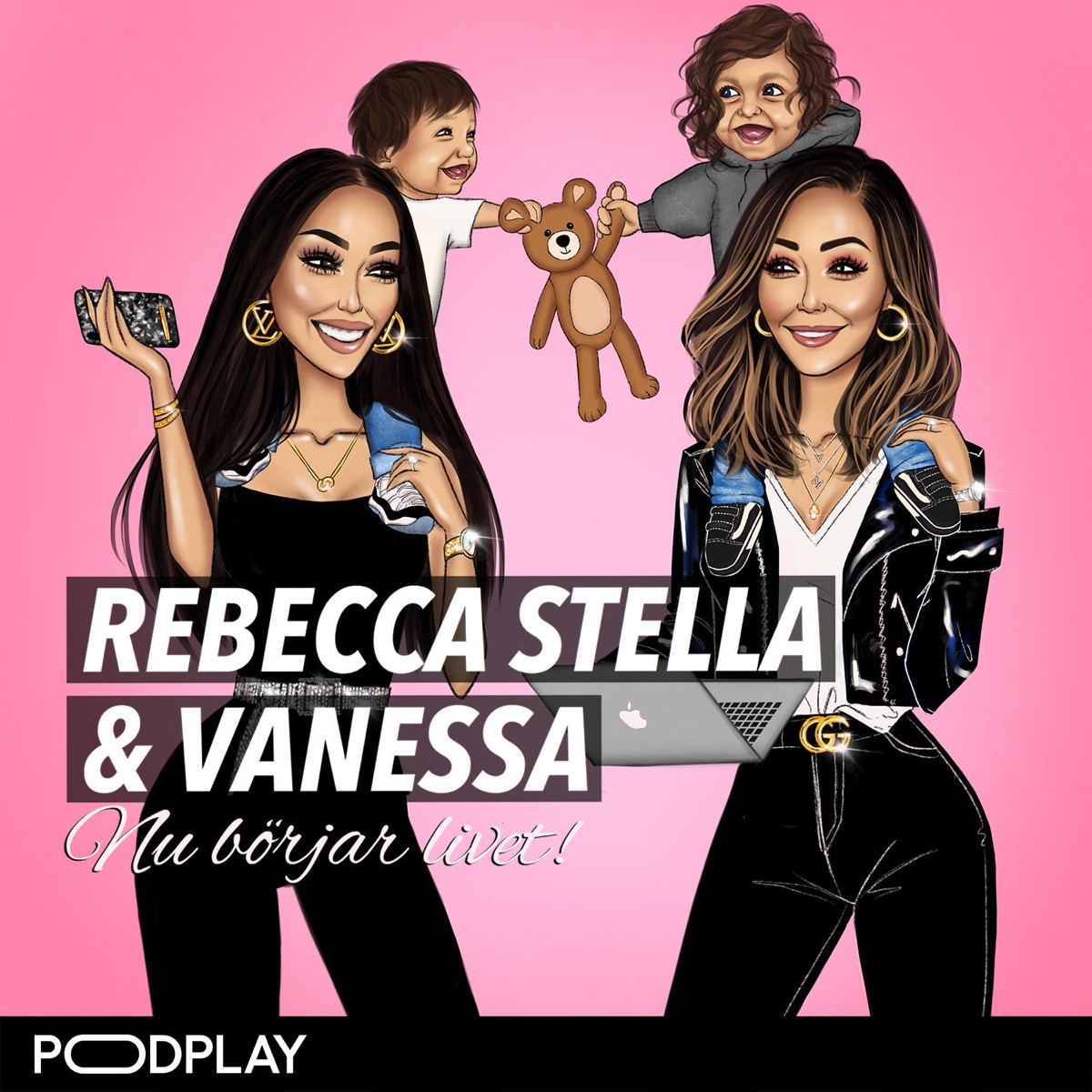 Rebecca Stella och Vanessa Nu börjar livet!