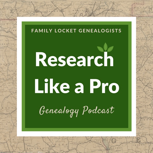 The Research Like a Pro Genealogy Podcast Artwork