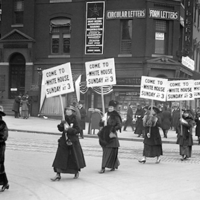The women’s suffrage movement podcast
