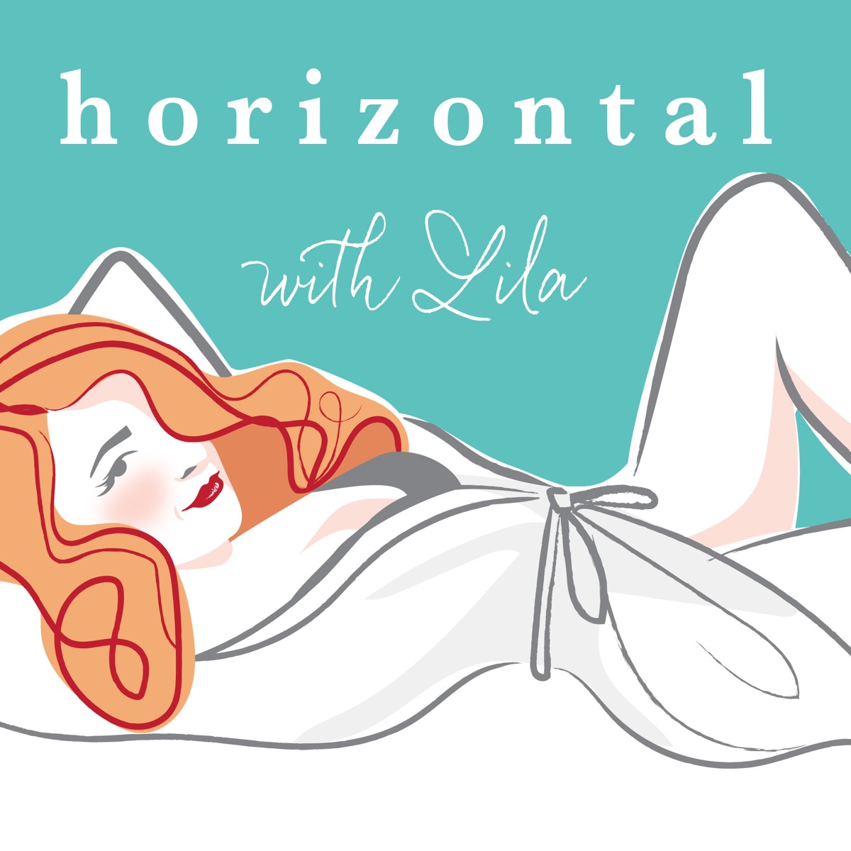horizontal with lila – Podcast Foto