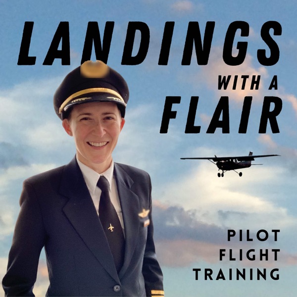 Landings With A Flair: Pilot Flight Training Artwork