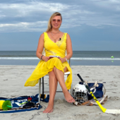Hockey on the Beach - Daria Mironova