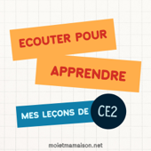 Ecouter pour apprendre - Français - Mes leçons de CE2 - Moi et ma maison