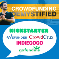 Crowdfunding: Kickstarter, Indiegogo, and Ecommerce with CrowdCrux | Crowdfunding Demystified podcast