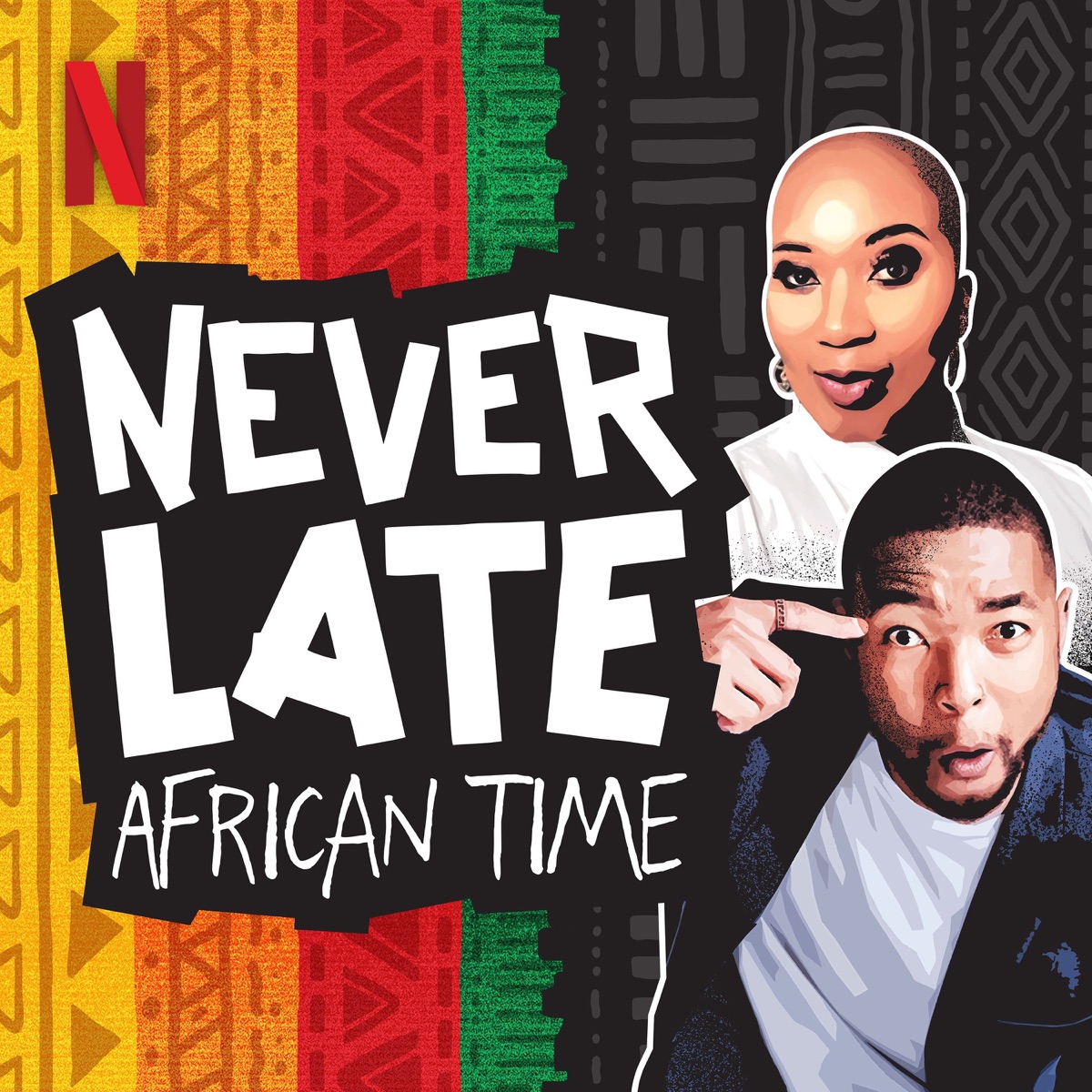 Episode 1 Comedy Celeste Ntuli & Kunle Remi Never Late African