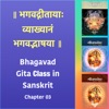Bhagavad Gita Class (Ch3) in Sanskrit by Dr. K.N. Padmakumar (Samskrita Bharati) artwork