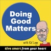 Doing Good Matters podcast helping charity donors and charity volunteers excel artwork