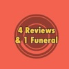 4 Reviews & 1 Funeral artwork