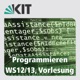 Programmieren, WS 2012/13, gehalten am 04.02.2013