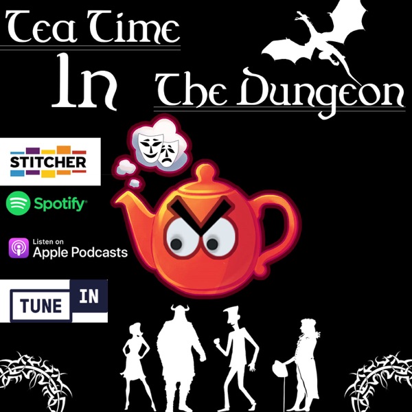 Tea Time in the dungeon - A Randomly Generated Podcast Artwork