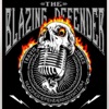 Blazing Defender Comic Book Report artwork