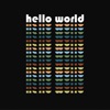 Hello World artwork