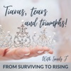 TIARAS TEARS AND TRIUMPHS with SANDY J Podcast - Helping Victims and Survivors of Abusive Relationships Heal and Become Empowered artwork