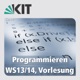 Programmieren, WS13/14, Vorlesung