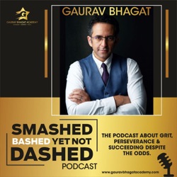 Papa CJ, the global face of Indian stand-up comedy on a candid & compelling talk with GB on the Smashed Bashed Yet not Dashed Podcast. Season 2 Episode 12.