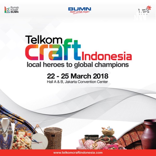 Telkom Craft Indonesia Exhibition Artwork