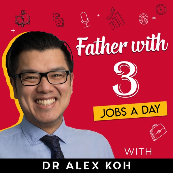 Father with 3 Jobs by Alex Koh Artwork