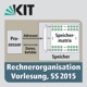 Rechnerorganisation, Vorlesung, SS2015