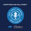 Scriptures and Wall Street artwork