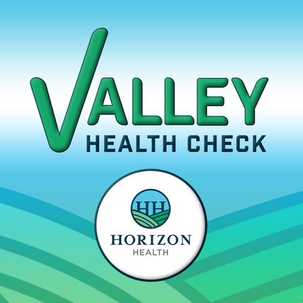 Valley Health Check with Horizon Health Artwork
