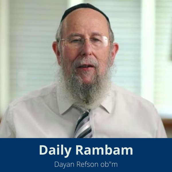 Daily Rambam with Dayan Refson Artwork