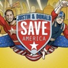 Justin and Donald Save America artwork