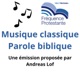 Marie, mère de Jésus et dialogue entre piano et violon