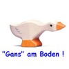 Gans am Boden