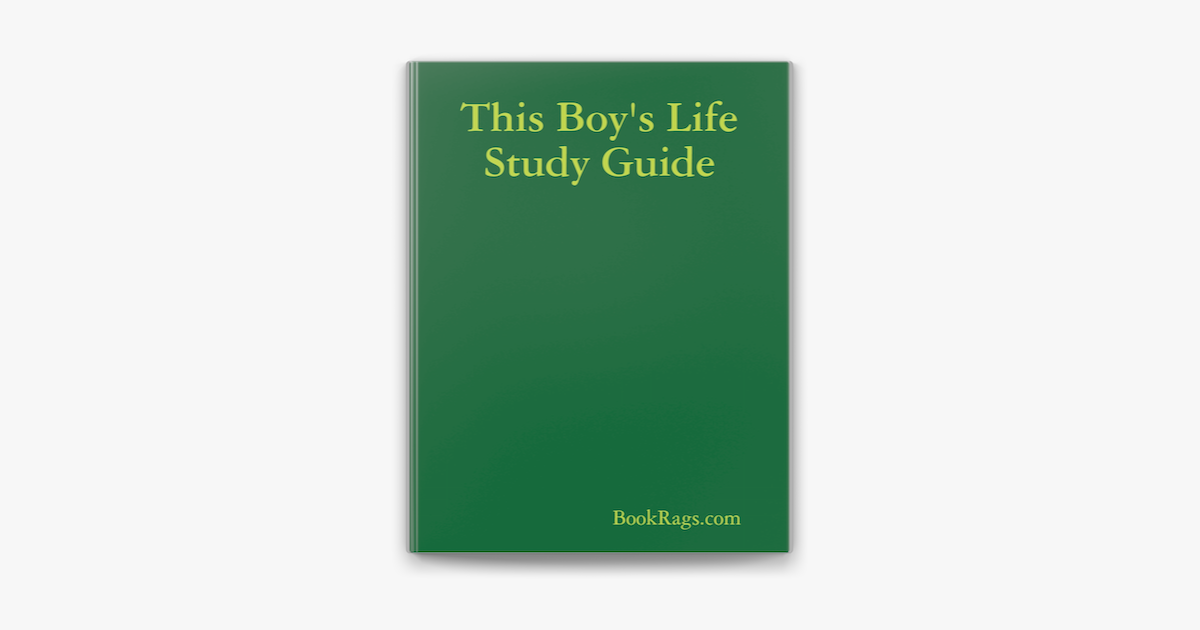 This Boy S Life Study Guide On Apple Books