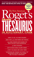 New American Roget's College Thesaurus in Dictionary Form (Revised &amp; Expanded) - Philip D. Morehead Cover Art