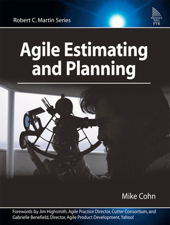 Agile Estimating and Planning - Mike Cohn Cover Art
