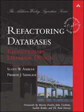 Refactoring Databases - Scott W. Ambler Cover Art