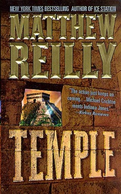 Capa do livro O Templo de Matthew Reilly