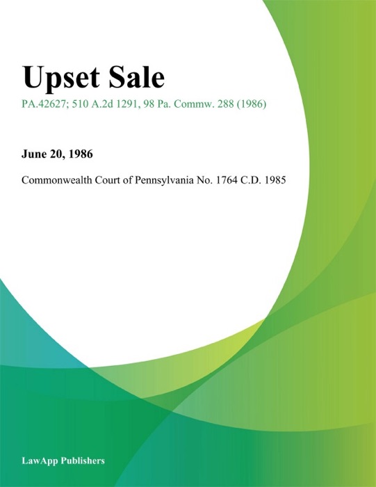Upset Sale