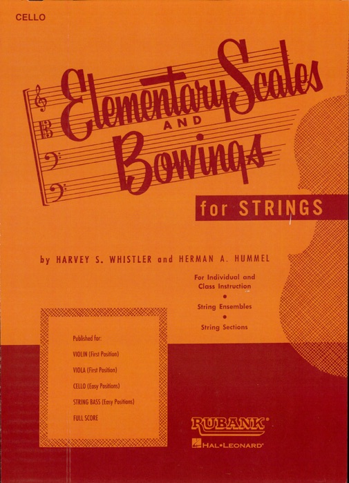 Elementary Scales and Bowings - Cello (Music Instruction)