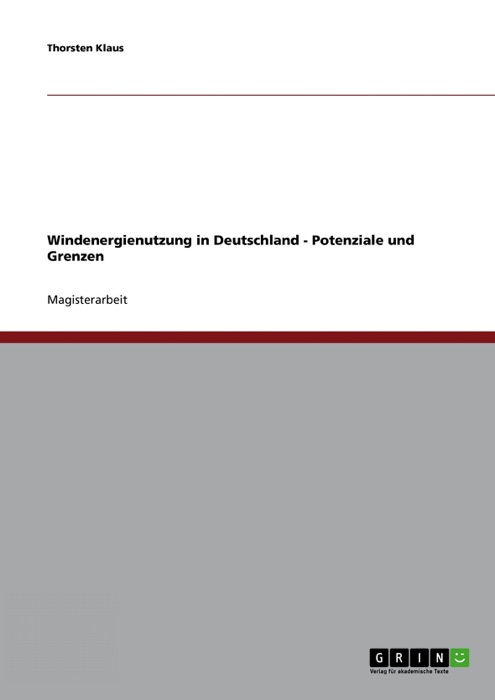 Windenergienutzung in Deutschland