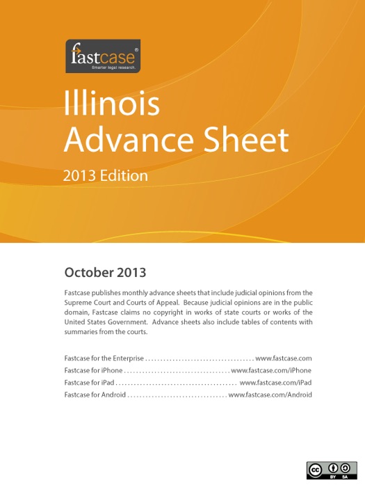 Illinois Advance Sheet October 2013