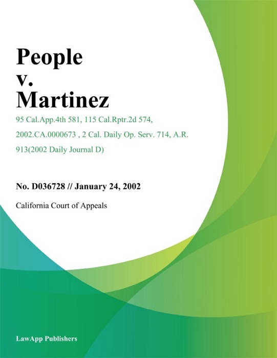 People v. Martinez