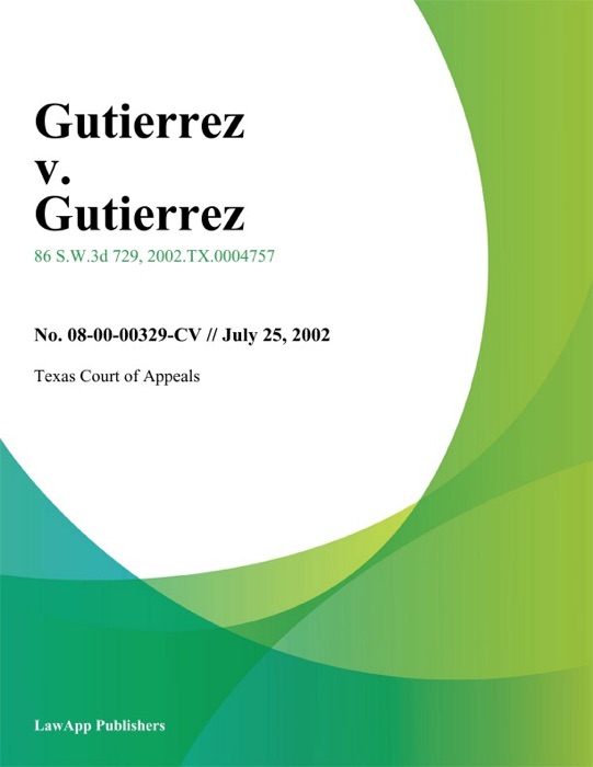 Gutierrez v. Gutierrez