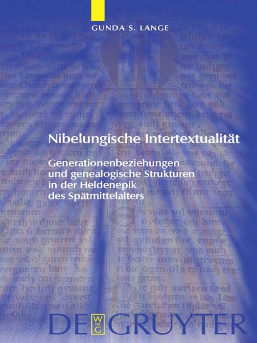 [Download] ~ Nibelungische Intertextualität # by Gunda Lange ~ eBook PDF Kindle ePub Free