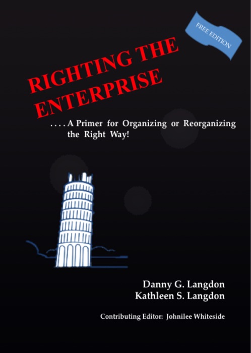 Righting The Enterprise: A Primer for Organizing or Reorganizing the Right Way