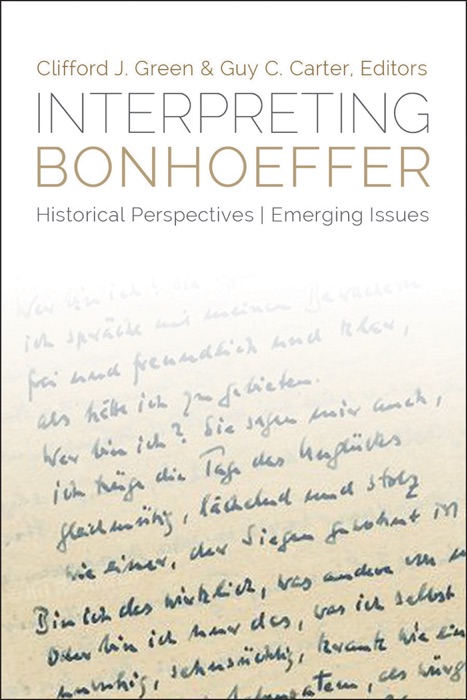 Interpreting Bonhoeffer