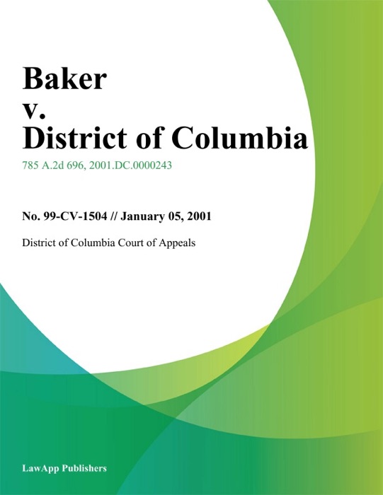 Baker v. District of Columbia